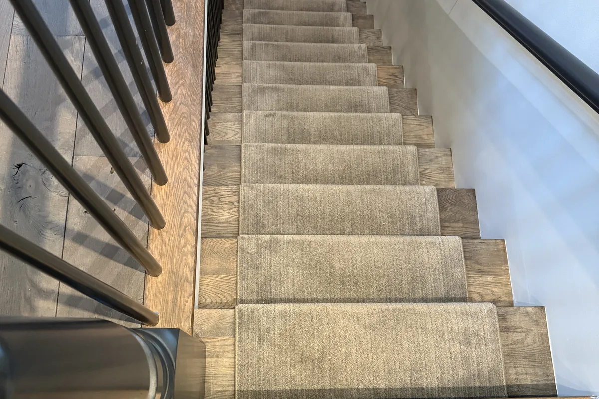 Clean carpet after professional cleaning in Chicago