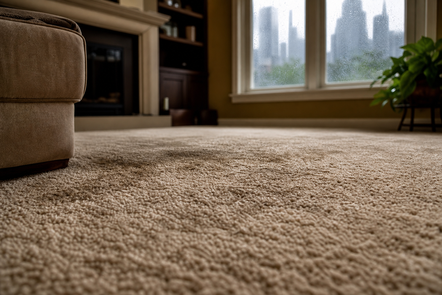 Why carpets smell musty in summer due to Chicago humidity