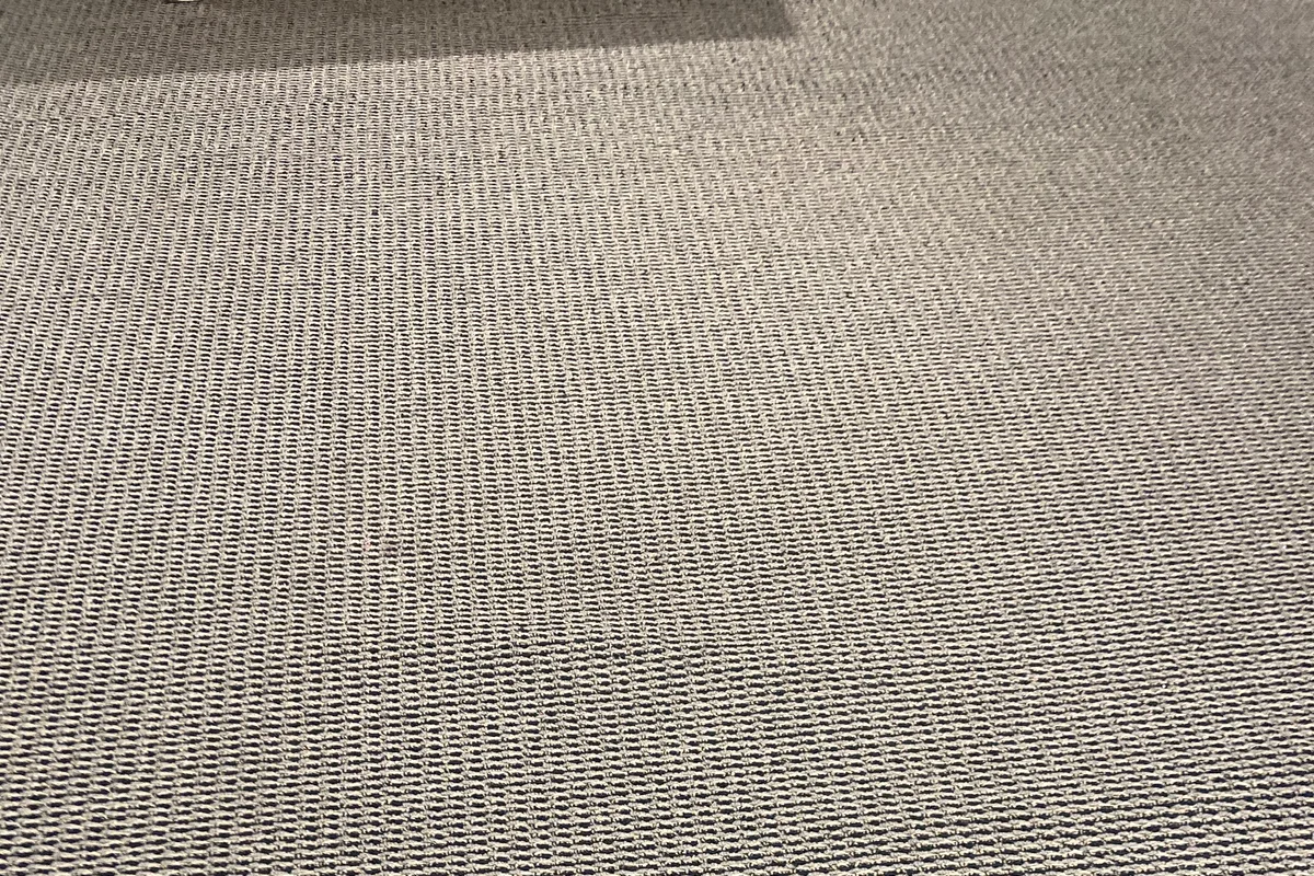 Custom made wool carpet fitted wall to wall in the Northbrook living room